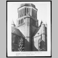 Westturm von NO, Aufn. 1966, Foto Marburg.jpg